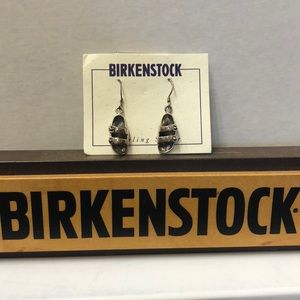 NWT Rare Sterling Birkenstock Arizona Earrings
